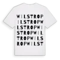 Wilstrop ordlek t-shirt