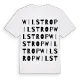 Wilstrop ordlek t-shirt