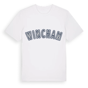 Wincham college t-shirt – ekologisk bomull t-shirt från Pinshirt