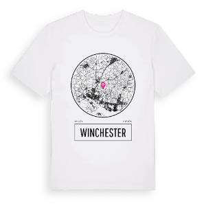 Winchester t-shirt – ekologisk bomull t-shirt från Pinshirt