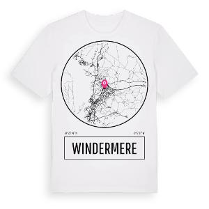 Windermere t-shirt – ekologisk bomull t-shirt från Pinshirt