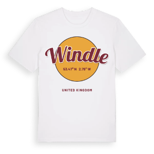 Windle cirkel t-shirt – ekologisk bomull t-shirt från Pinshirt