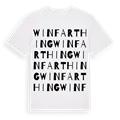 Winfarthing ordlek t-shirt