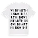 Winfarthing ordlek t-shirt
