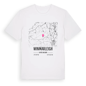 Winmarleigh karta t-shirt – ekologisk bomull t-shirt från Pinshirt