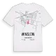 Winslow karta t-shirt