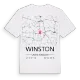 Winston karta t-shirt