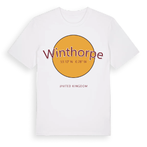 Winthorpe cirkel t-shirt – ekologisk bomull t-shirt från Pinshirt