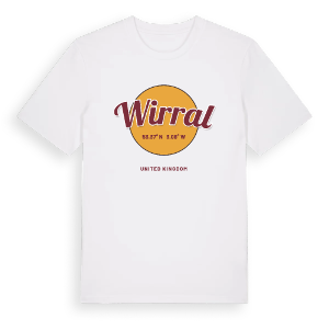 Wirral cirkel t-shirt – ekologisk bomull t-shirt från Pinshirt