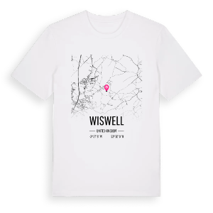 Wiswell karta t-shirt – ekologisk bomull t-shirt från Pinshirt