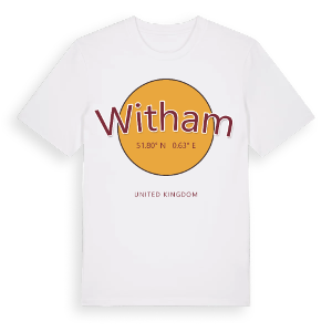 Witham cirkel t-shirt – ekologisk bomull t-shirt från Pinshirt