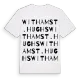 Witham St. Hughs ordlek t-shirt