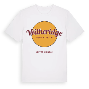 Witheridge cirkel t-shirt – ekologisk bomull t-shirt från Pinshirt