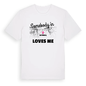 Någon i Withnell älskar mig t-shirt – ekologisk bomull t-shirt från Pinshirt