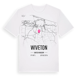 Wiveton karta t-shirt – ekologisk bomull t-shirt från Pinshirt