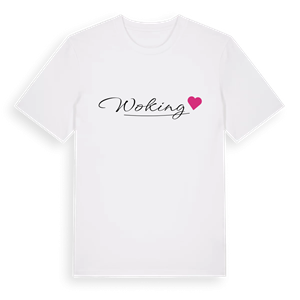 Woking hjärta t-shirt – ekologisk bomull t-shirt från Pinshirt