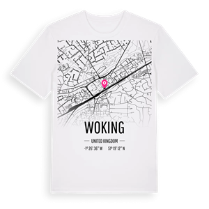 Woking karta t-shirt – ekologisk bomull t-shirt från Pinshirt
