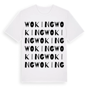 Woking ordlek t-shirt – ekologisk bomull t-shirt från Pinshirt