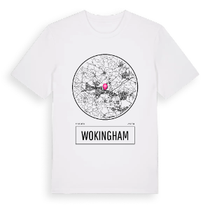 Wokingham t-shirt – ekologisk bomull t-shirt från Pinshirt