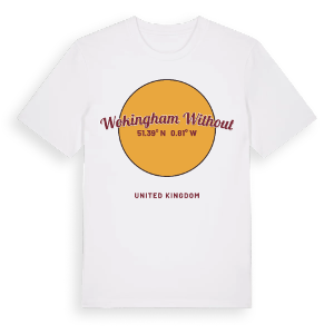 Wokingham Without cirkel t-shirt – ekologisk bomull t-shirt från Pinshirt
