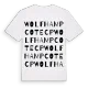 Wolfhampcote CP ordlek t-shirt