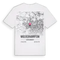 Wolverhampton karta t-shirt
