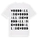 Wood Dalling ordlek t-shirt