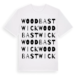 Woodbastwick ordlek t-shirt – ekologisk bomull t-shirt från Pinshirt