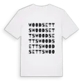 Woodsetts ordlek t-shirt