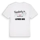 Någon i Woolfardisworthy älskar mig t-shirt