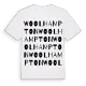 Woolhampton ordlek t-shirt