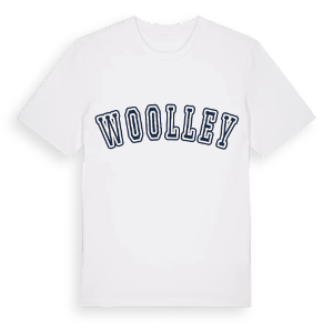 Woolley college t-shirt – ekologisk bomull t-shirt från Pinshirt