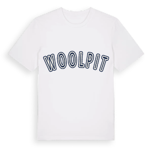 Woolpit college t-shirt – ekologisk bomull t-shirt från Pinshirt
