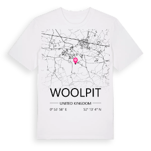 Woolpit karta t-shirt – ekologisk bomull t-shirt från Pinshirt