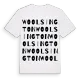 Woolsington ordlek t-shirt