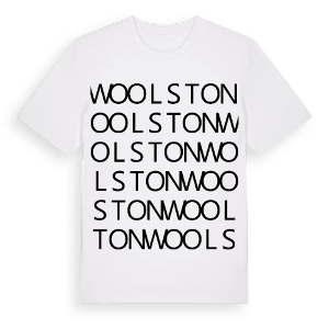 Woolston ordlek t-shirt – ekologisk bomull t-shirt från Pinshirt
