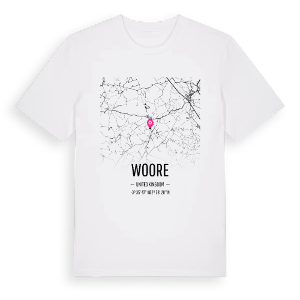 Woore karta t-shirt – ekologisk bomull t-shirt från Pinshirt