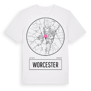 Worcester t-shirt – ekologisk bomull t-shirt från Pinshirt
