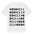 Wordwell ordlek t-shirt