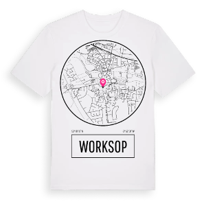 Worksop t-shirt – ekologisk bomull t-shirt från Pinshirt