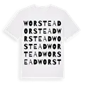 Worstead ordlek t-shirt