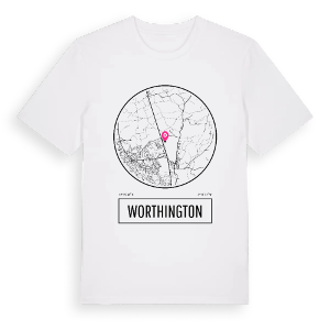 Worthington t-shirt – ekologisk bomull t-shirt från Pinshirt