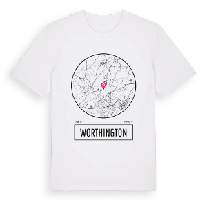 Worthington t-shirt – ekologisk bomull t-shirt från Pinshirt