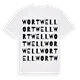 Wortwell ordlek t-shirt