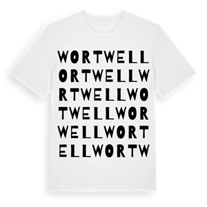 Wortwell ordlek t-shirt – ekologisk bomull t-shirt från Pinshirt