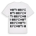 Wothorpe ordlek t-shirt