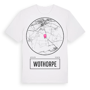 Wothorpe t-shirt – ekologisk bomull t-shirt från Pinshirt