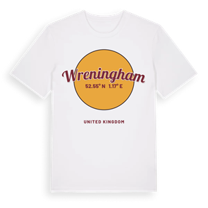 Wreningham cirkel t-shirt – ekologisk bomull t-shirt från Pinshirt