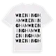 Wreningham ordlek t-shirt