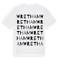 Wretham ordlek t-shirt